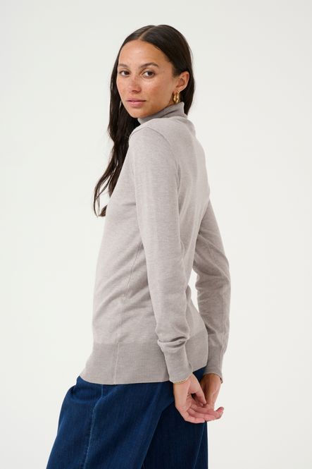 Hovedbilde Astrid Roll Neck - Elephant Skin Melange