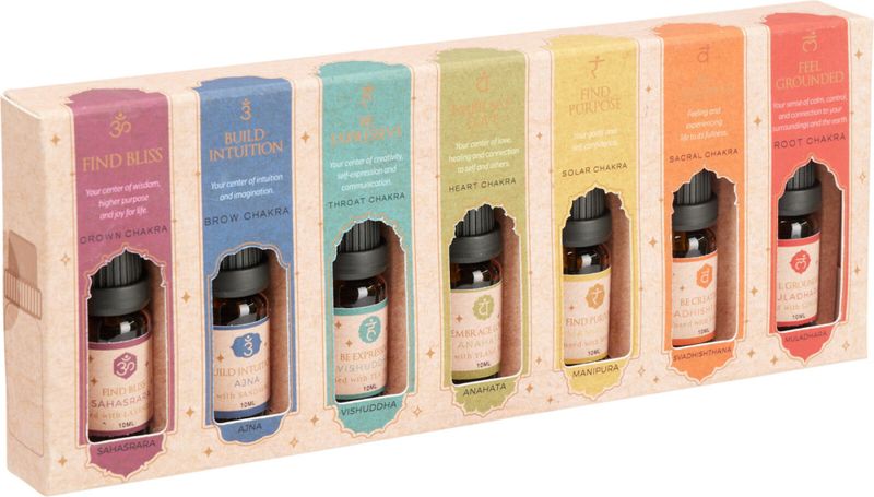 Duftolje assorterte dufter 10ml 7pk