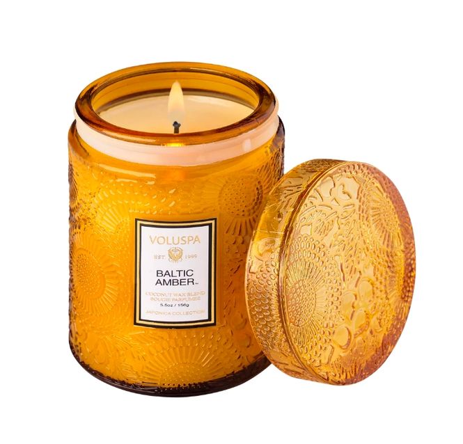 Hovedbilde Voluspa Baltic Amber Mini Glass Candle