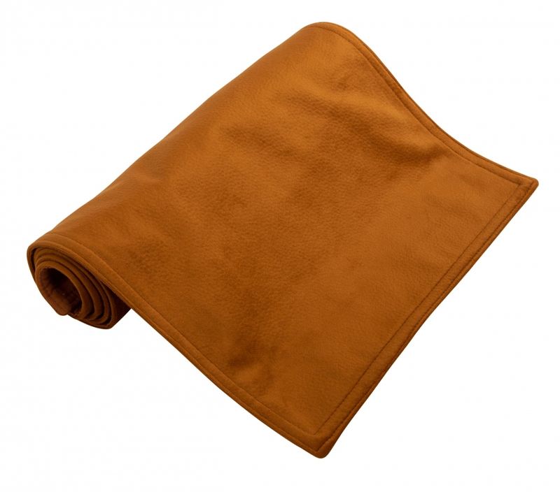 Løper Velour Skinnlook 30x100cm Kamel