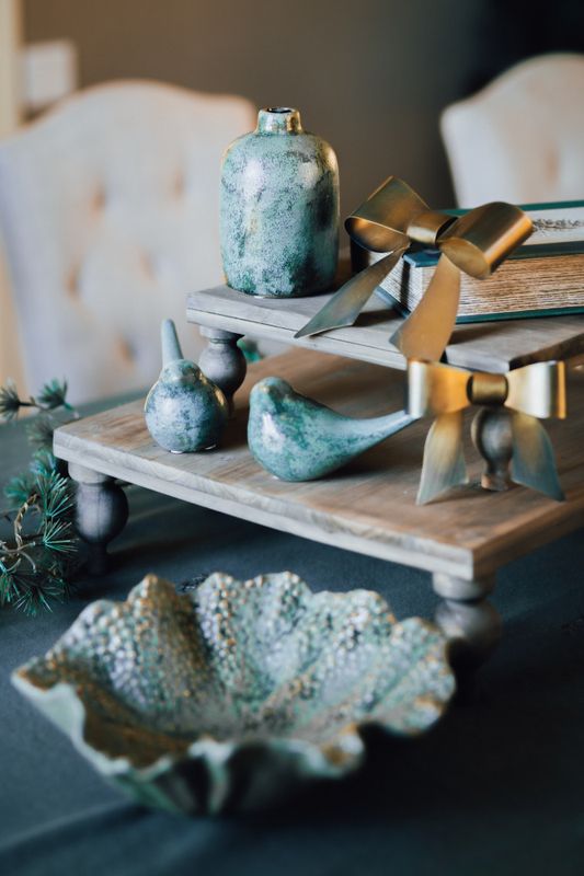 Piedestalbord Tanya – stor | mørk brun