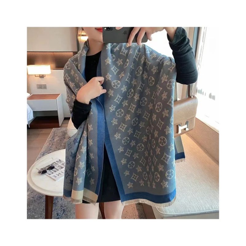 Skjerf Blue