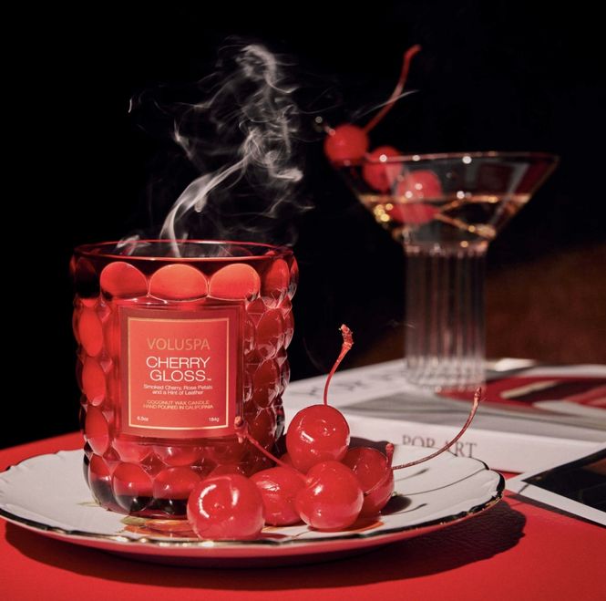 Hovedbilde Voluspa Classic candle Cherry gloss 40t