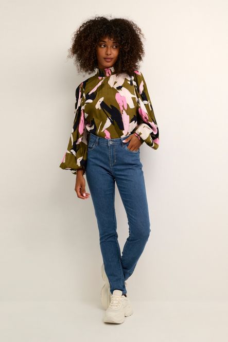 Hovedbilde Vicky Jeans - Medium blue washed denim