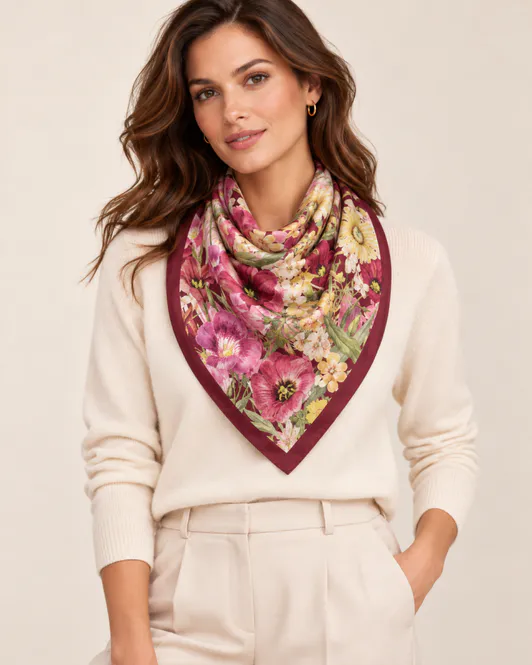 Hovedbilde Scarf S26 Field DarkPink