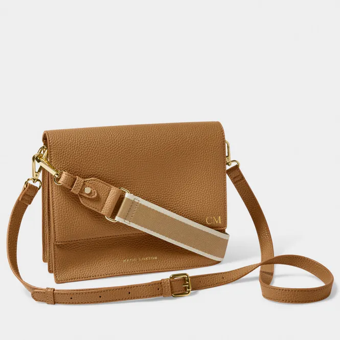 Bilde av Orla crossbody canvas strap tan