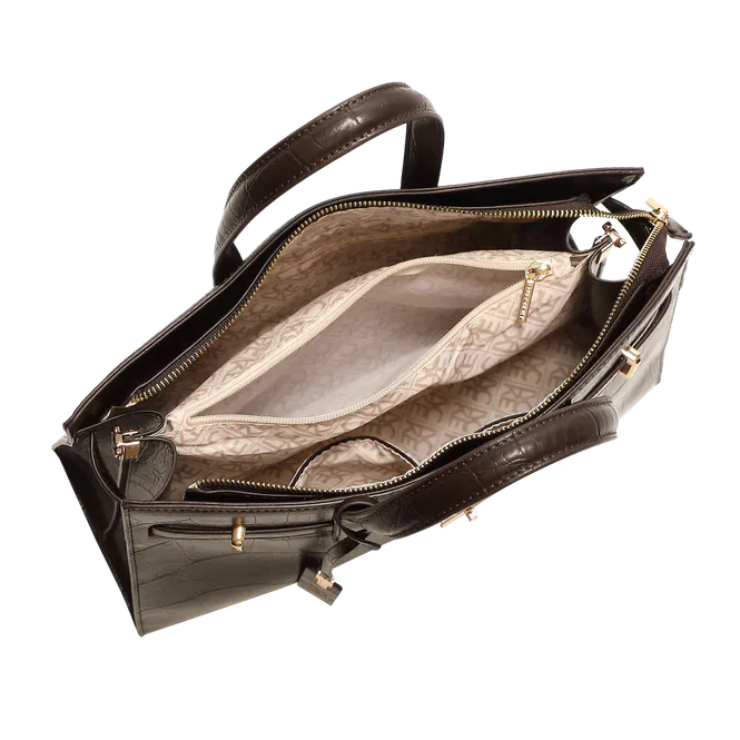 Hovedbilde Handbag Askim Lycke Croco Brown