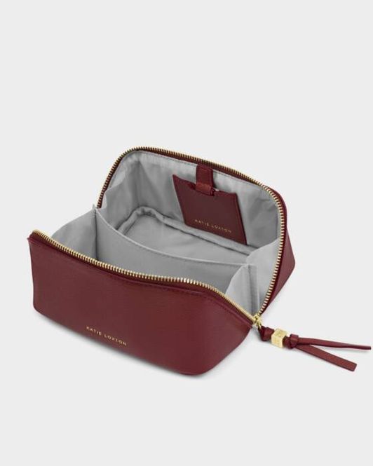 Hovedbilde FOLD-OUT MIRROR MAKE UP BAG | Cherry 
