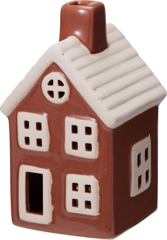 Hus LED porselen Ass.