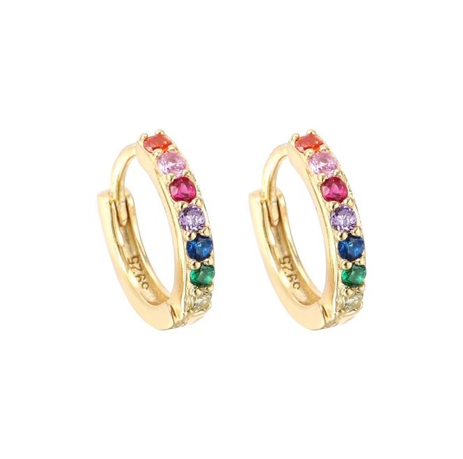 Hovedbilde Leona Earring 18K gold Mix