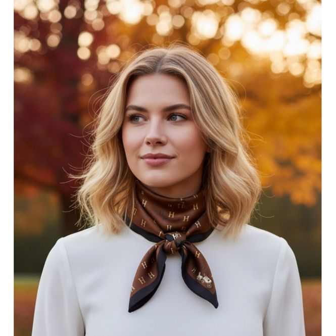 Hovedbilde Bandana Mørk brun