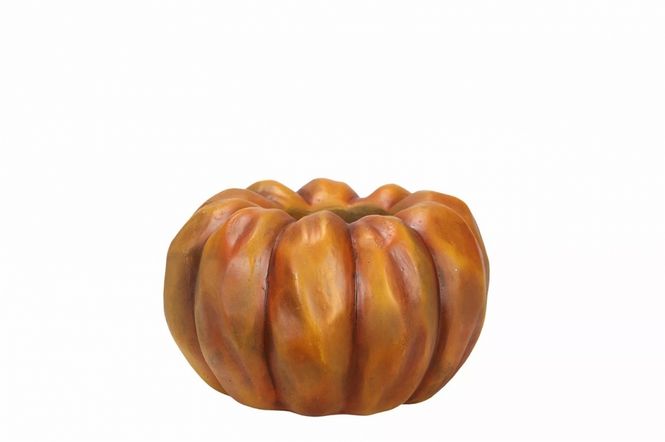 Hovedbilde Stearinlyslykt Gresskar Oransje Poly 7 cm
