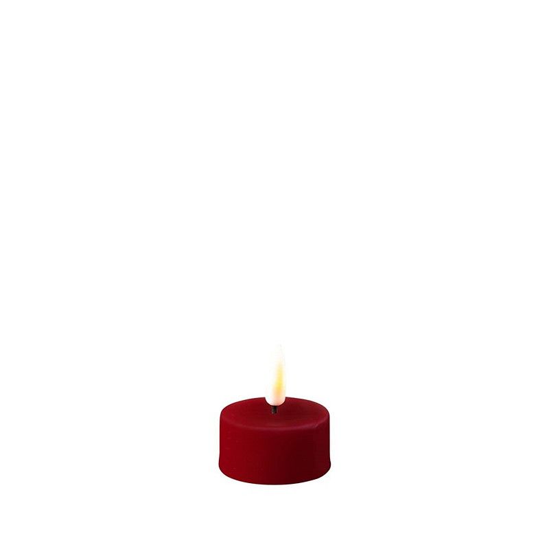 LED Telys 2pk Bordeaux