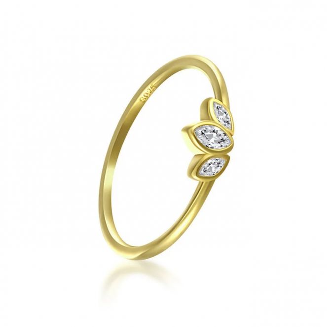 Hovedbilde Sara Ring 18K Gold Size 6