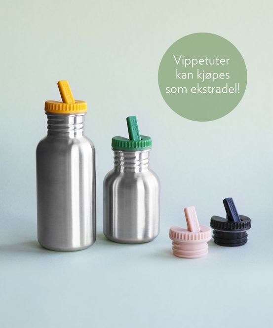 Hovedbilde Blafre stålflaske - Lys blå 500 ml
