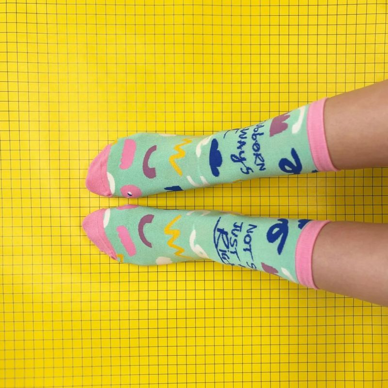Small Talk 'Not Stubborn' Socks